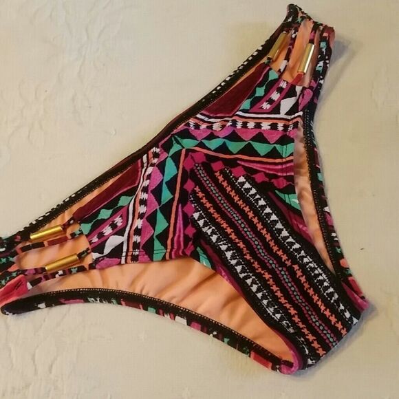 Tribal bikini bottom swimsuit bottom - Picture 1 of 6